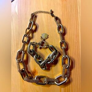 Custom necklace and bracelet